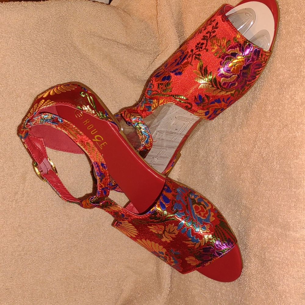 New Red Sandals